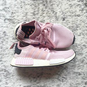 Adidas NMD R1 Boost Sneakers Women's Size 6.5 Clear Pink Running Shoes B37648